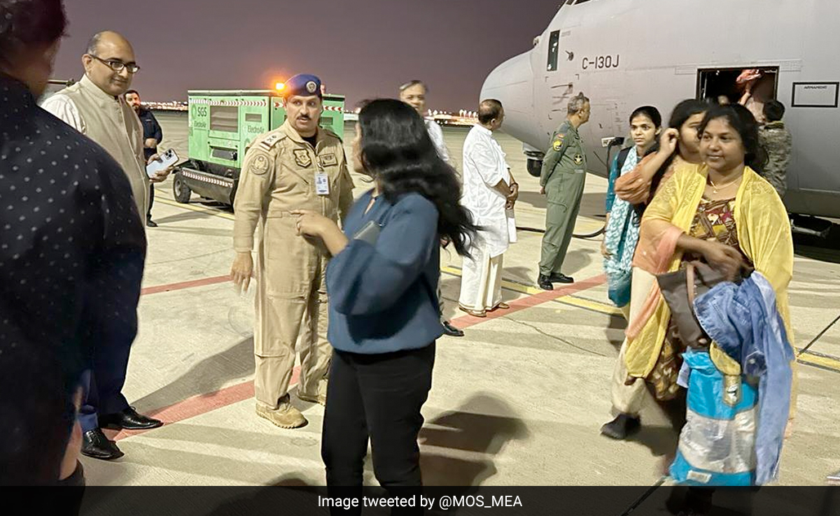 Operation Kaveri: Batch Of 135 Indian Nationals Leave Sudan For Jeddah