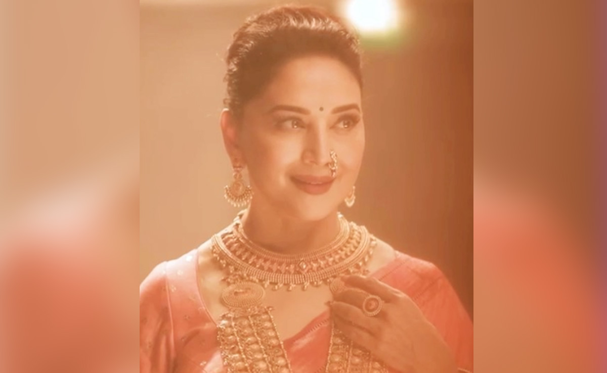 Madhuri Dixit In A BTS Video From Photoshoot. Anil Kapoor Calls Her "Classic"