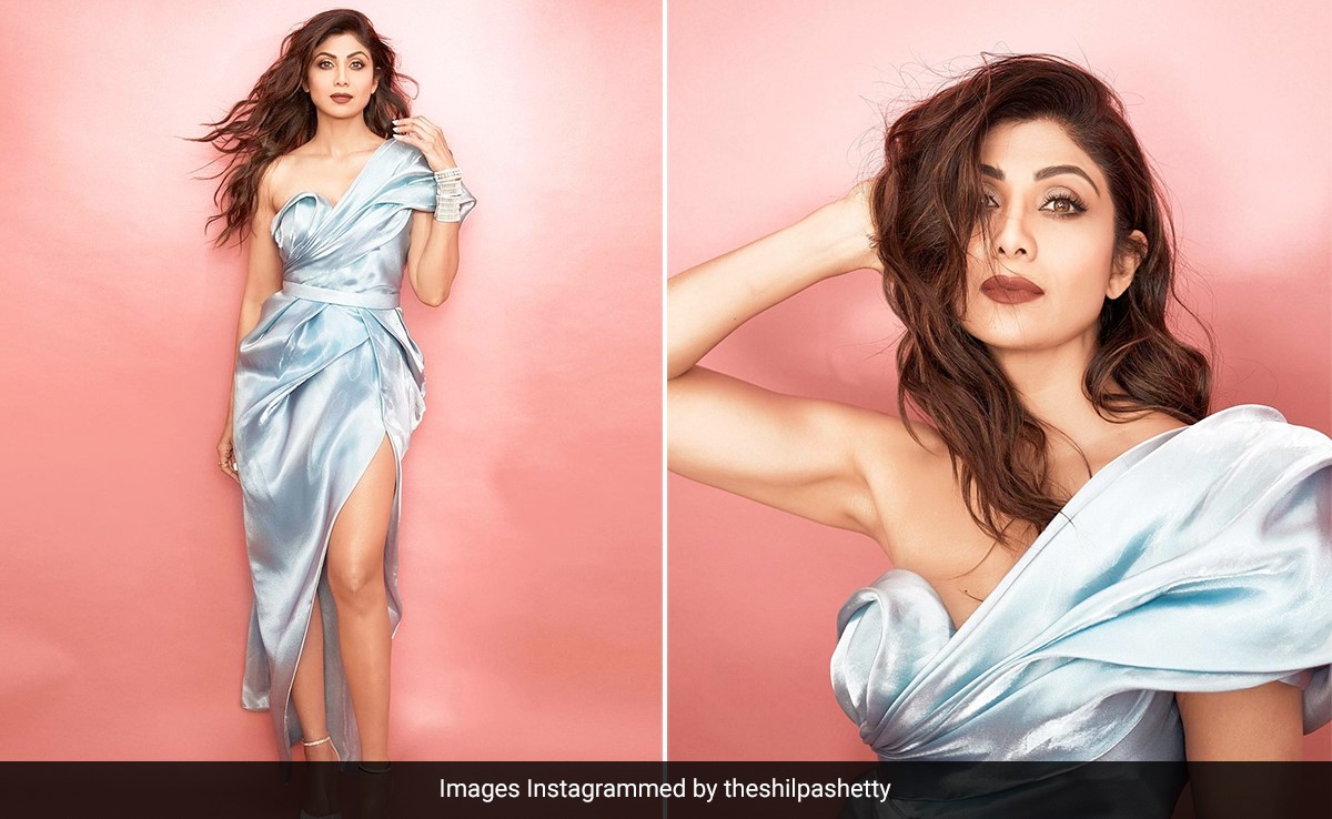 We're Seeing Our Monday Blues In The Form Of Shilpa Shetty's Pastel Dress