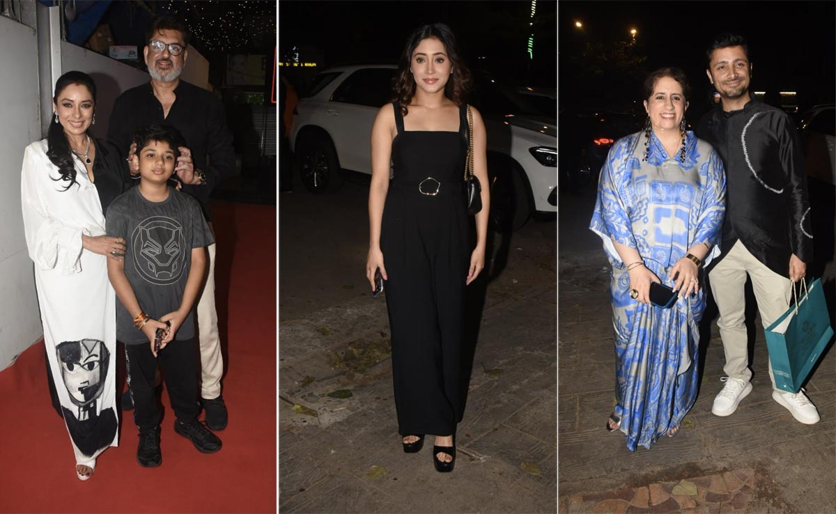 At Rupali Ganguly's Star-Studded Birthday Bash - Guneet Monga, Shivangi Joshi And Others