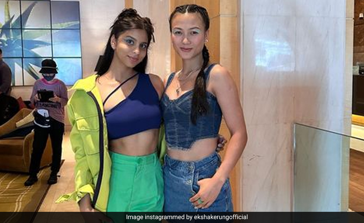 Trending: Suhana Khan And Eksha Kerung In BTS Pics From Maybelline Shoot