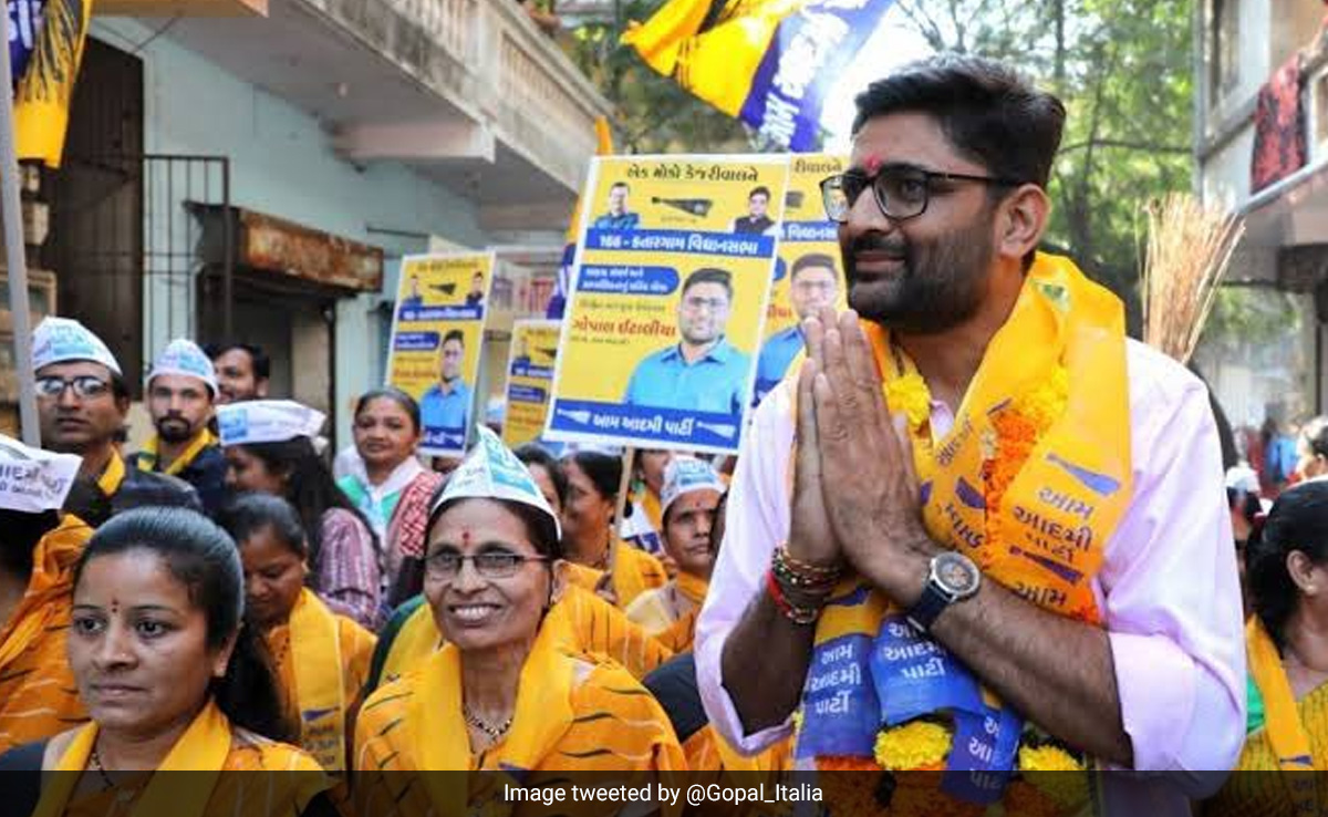 AAP Leader Gopal Italia Arrested Over Remarks Against Gujarat Minister, Granted Bail