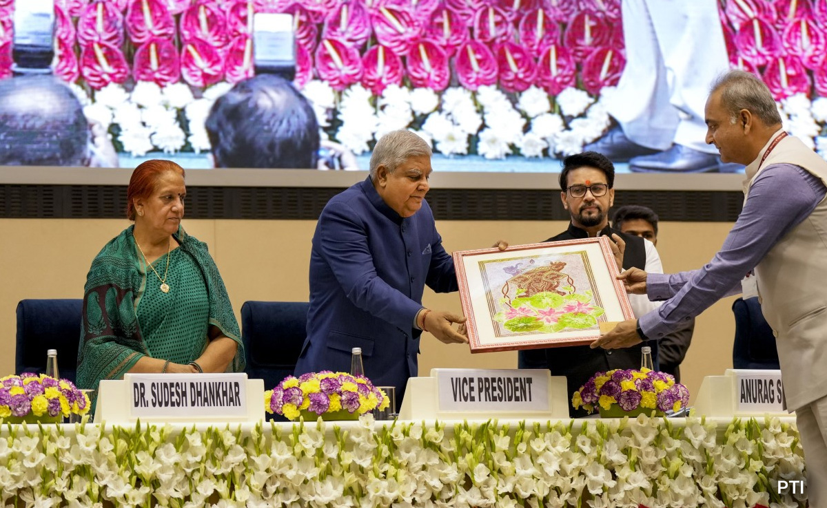 Pained At Claims Of Enforced Silence In India: Vice President Jagdeep Dhankhar