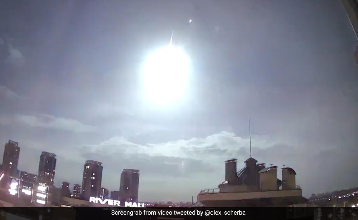 Flash Over Kyiv Probably Meteorite: Ukraine Space Agency