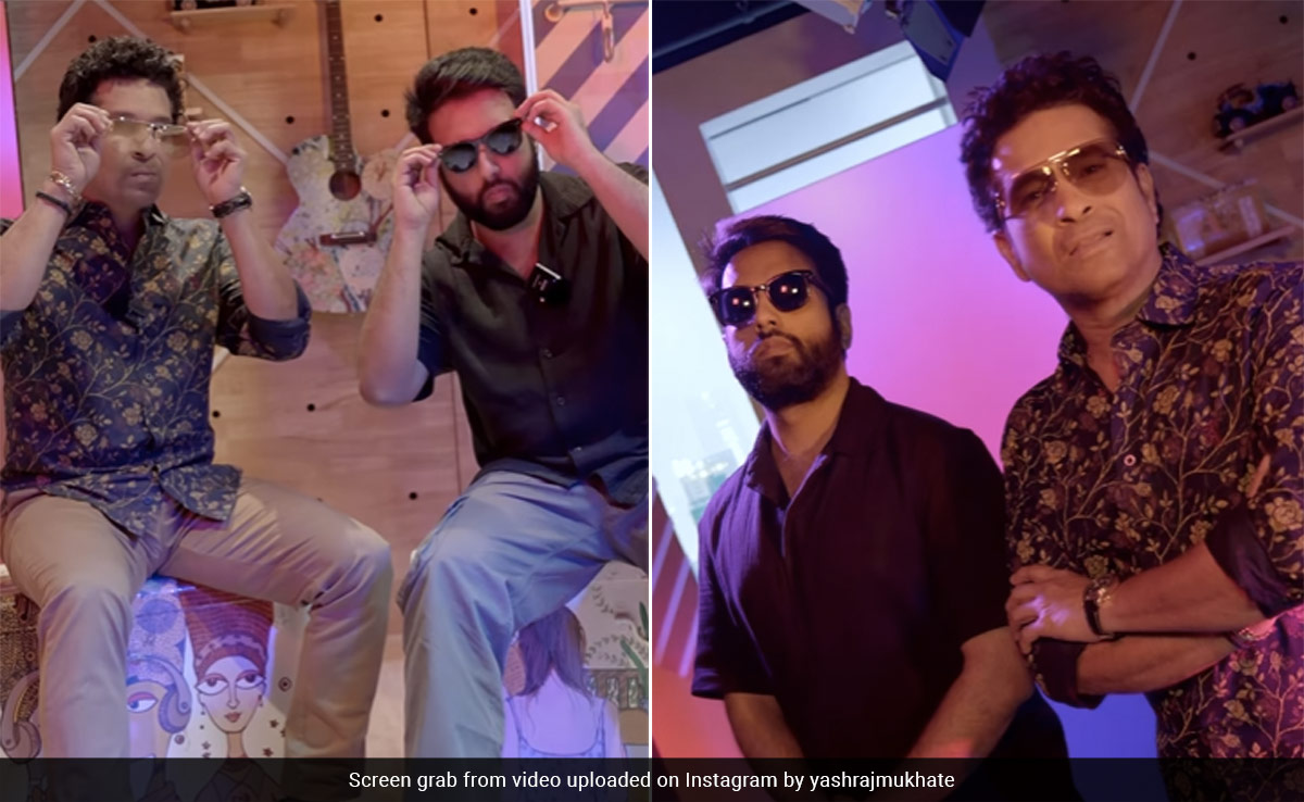 ''Pachaas'': Yashraj Mukhate's New Video Featuring Sachin Tendulkar Has The Internet Vibing