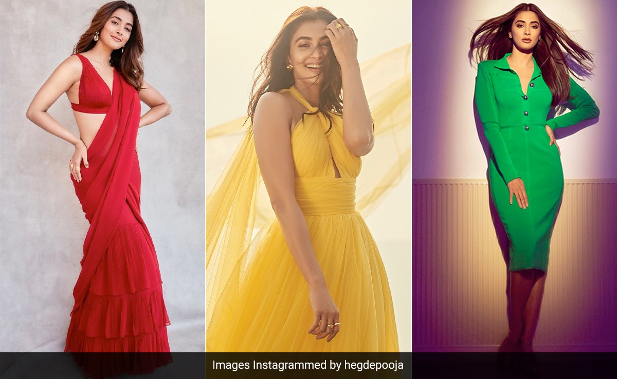 7 Times Pooja Hegde Was A Stylish Monochromatic Magician
