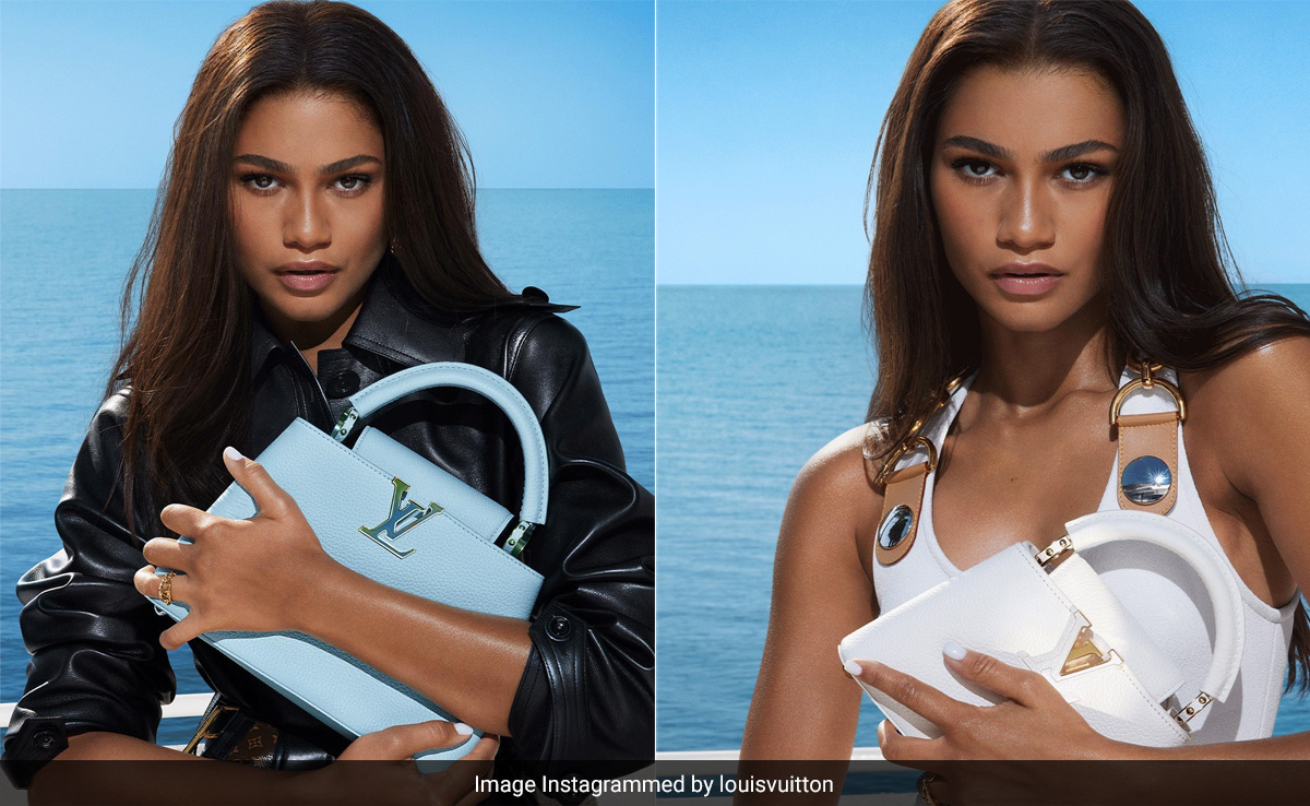 For Louis Vuitton Capucine Campaign, Zendaya's Retouched Photoshoot Leaves Her Looking Very Little Like Her Actual Self