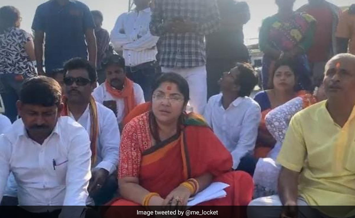 Bengal BJP MP Claims Cops Stopped Her From Attending Hanuman Jayanti Event