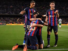 Barca Thrash Betis To Stay Ahead Of Rampant Madrid Barca Thrash Betis To Stay Ahead Of Rampant Madrid