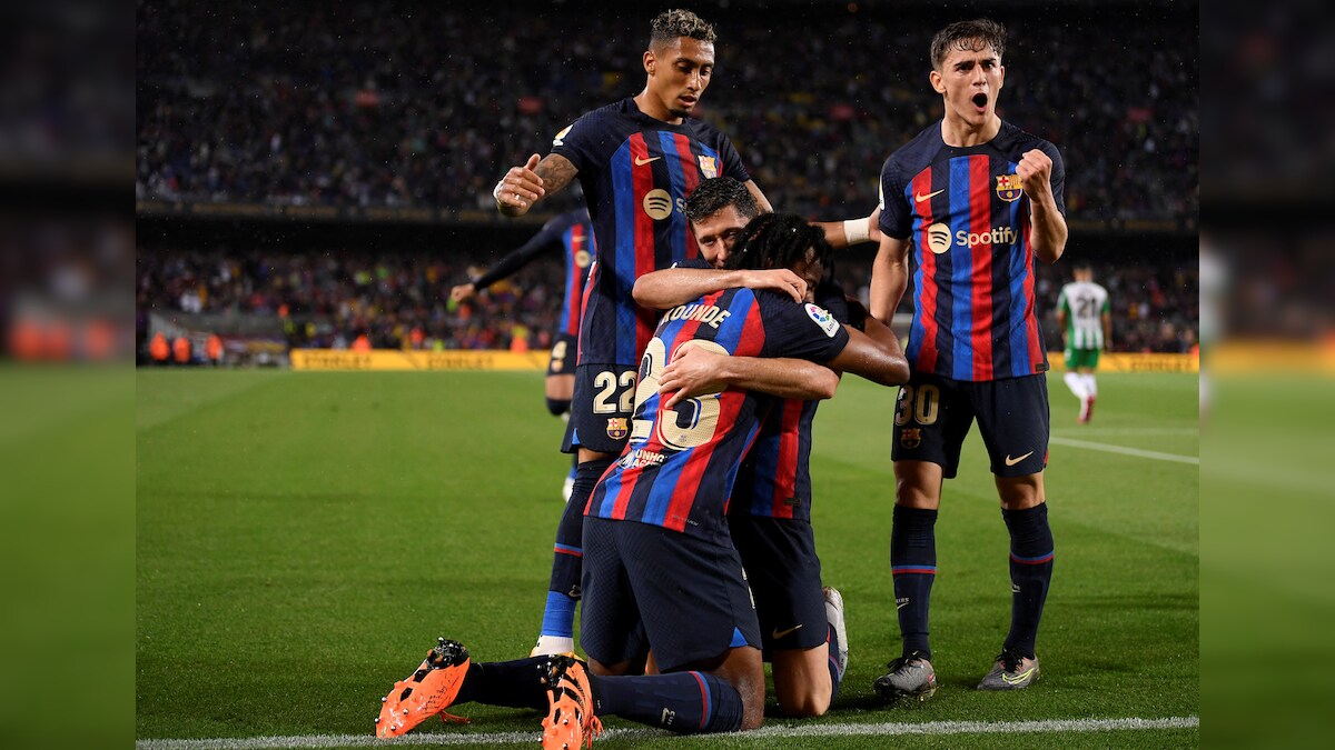 Barca Thrash Betis To Keep Forward Of Rampant Madrid