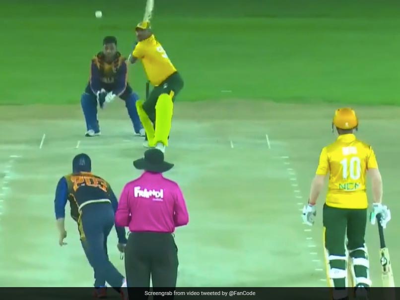 Video - 46 Runs In One Over: Unthinkable Happens In T20 Franchise League In Kuwait