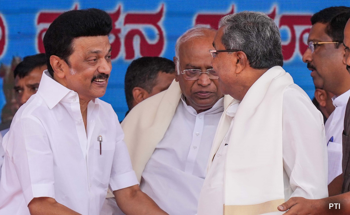 "Should Spread To Rest Of India": MK Stalin After Karnataka Oath Ceremony