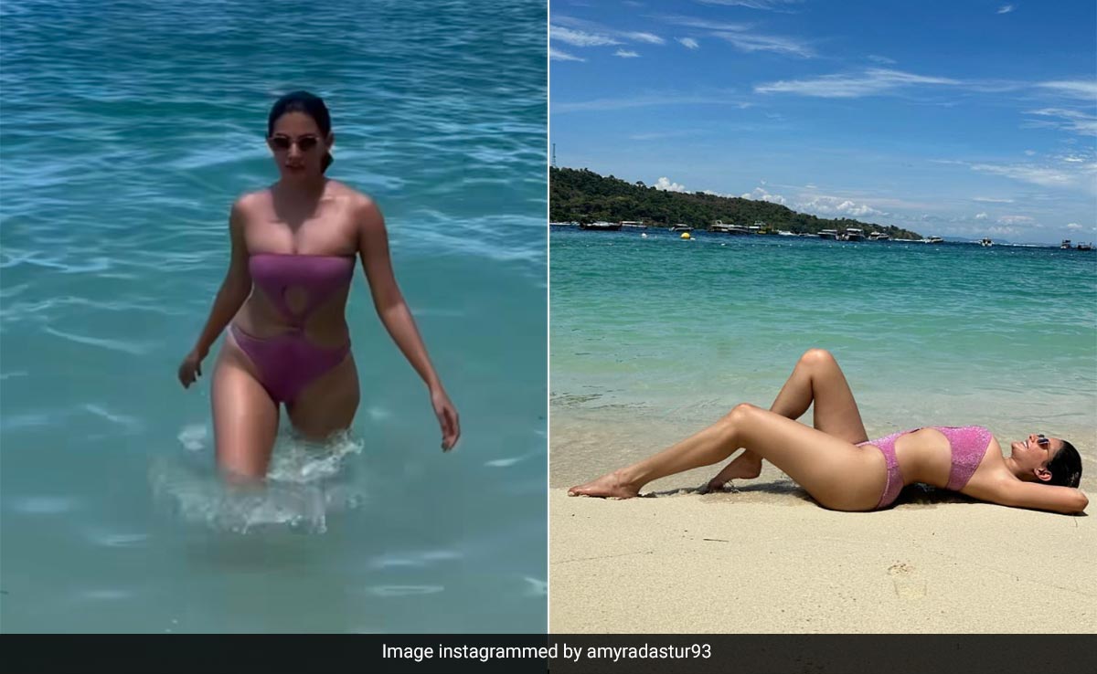 The Mercury Is Rising From Thailand To India Because Of Amyra Dastur's Cutout Swimsuit