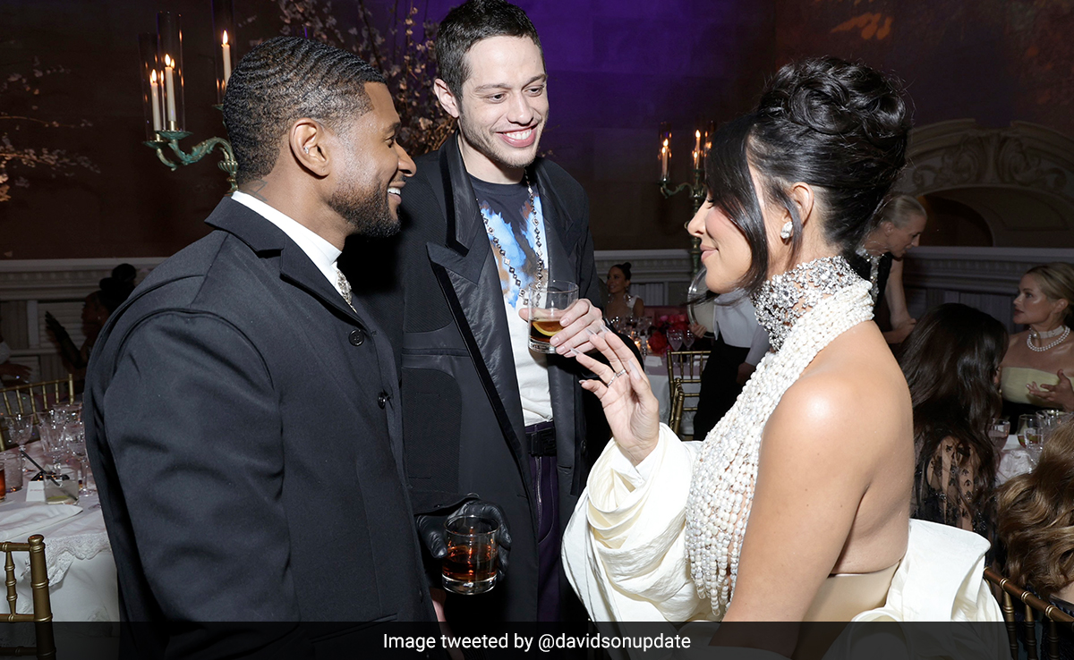 At The Met Gala, A Reunion Of Exes Kim Kardashian And Pete Davidson