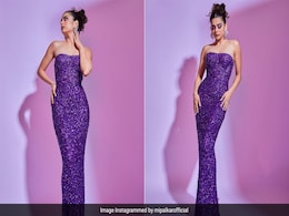 Mithila Palkar's Ultraviolet Gown Is Exactly The Mood We Wanted For A Monday Mithila Palkar's Ultraviolet Gown Is Exactly The Mood We Wanted For A Monday
