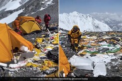 ''Heartbreaking'': Video Shows Shocking Amount Of Garbage Piling Up At Mount Everest Campsite ''Heartbreaking'': Video Shows Shocking Amount Of Garbage Piling Up At Mount Everest Campsite