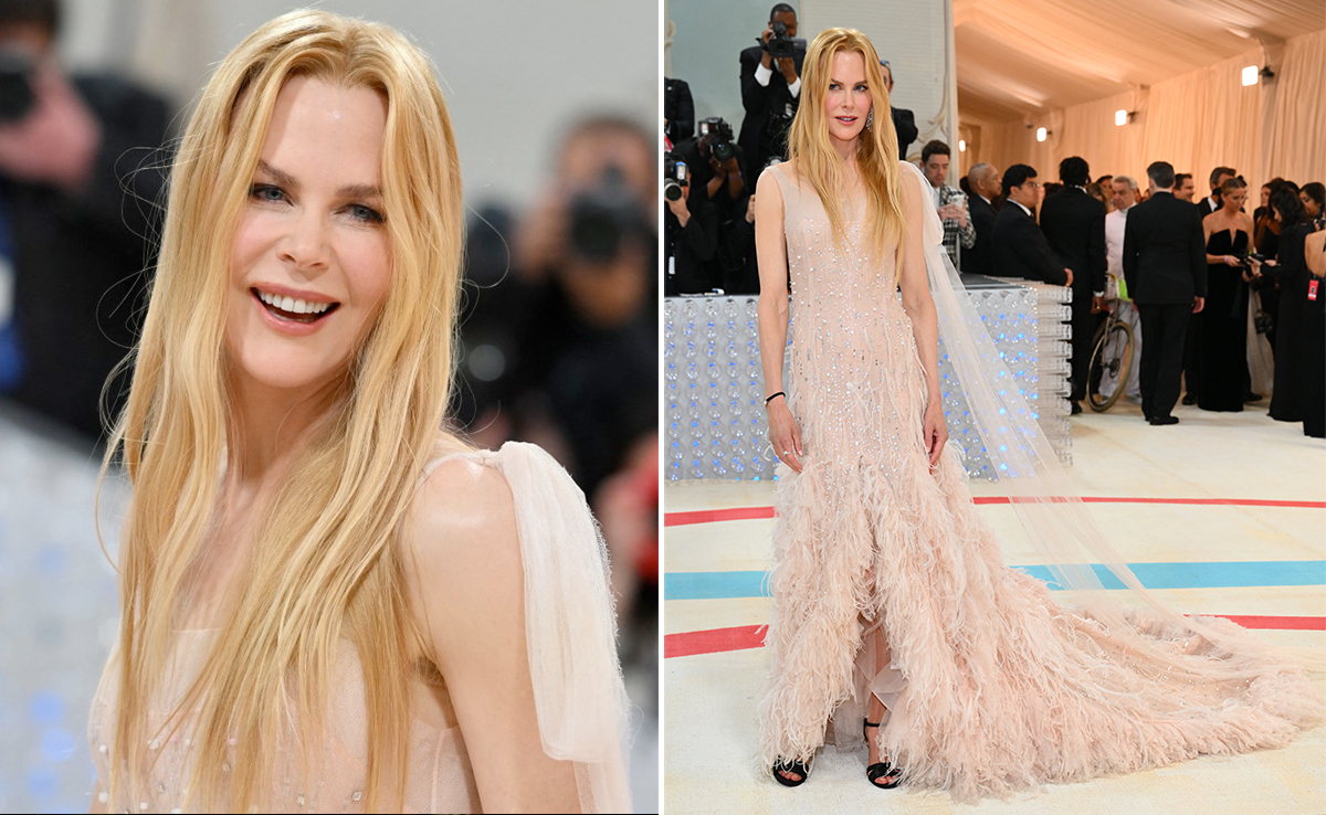Nicole Kidman Gives Us A Fashion Flashback On The Met Gala Red Carpet In Her Iconic Chanel Gown From 2004