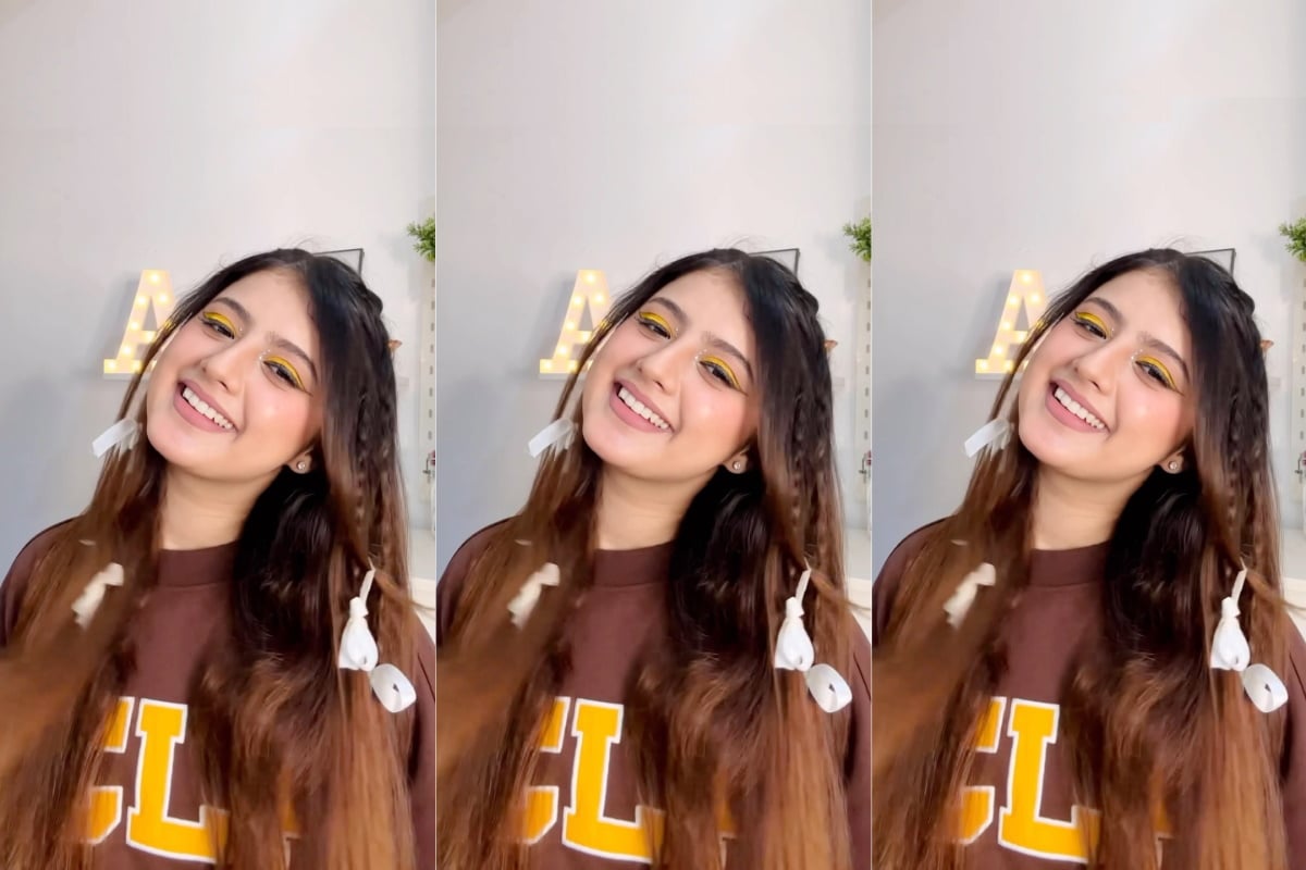 Get Inspired: Arishfa Khan Demonstrates Ribbon Hairstyle in Step-by-Step Tutorial Get Inspired: Arishfa Khan Demonstrates Ribbon Hairstyle in Step-by-Step Tutorial