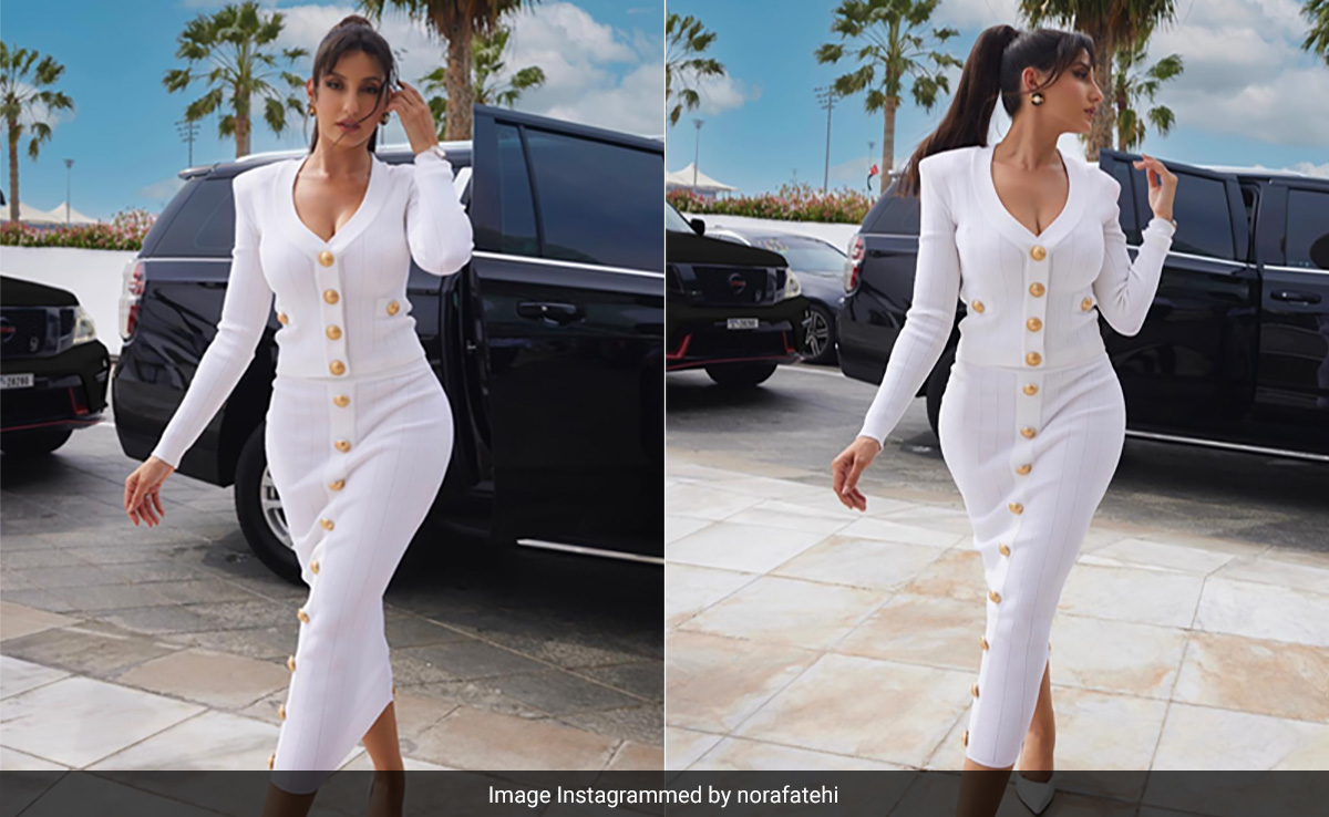 IIFA 2023: Nora Fatehi's Co-Ord Set Dials Up The Fashion Quo For "Flexin Season"