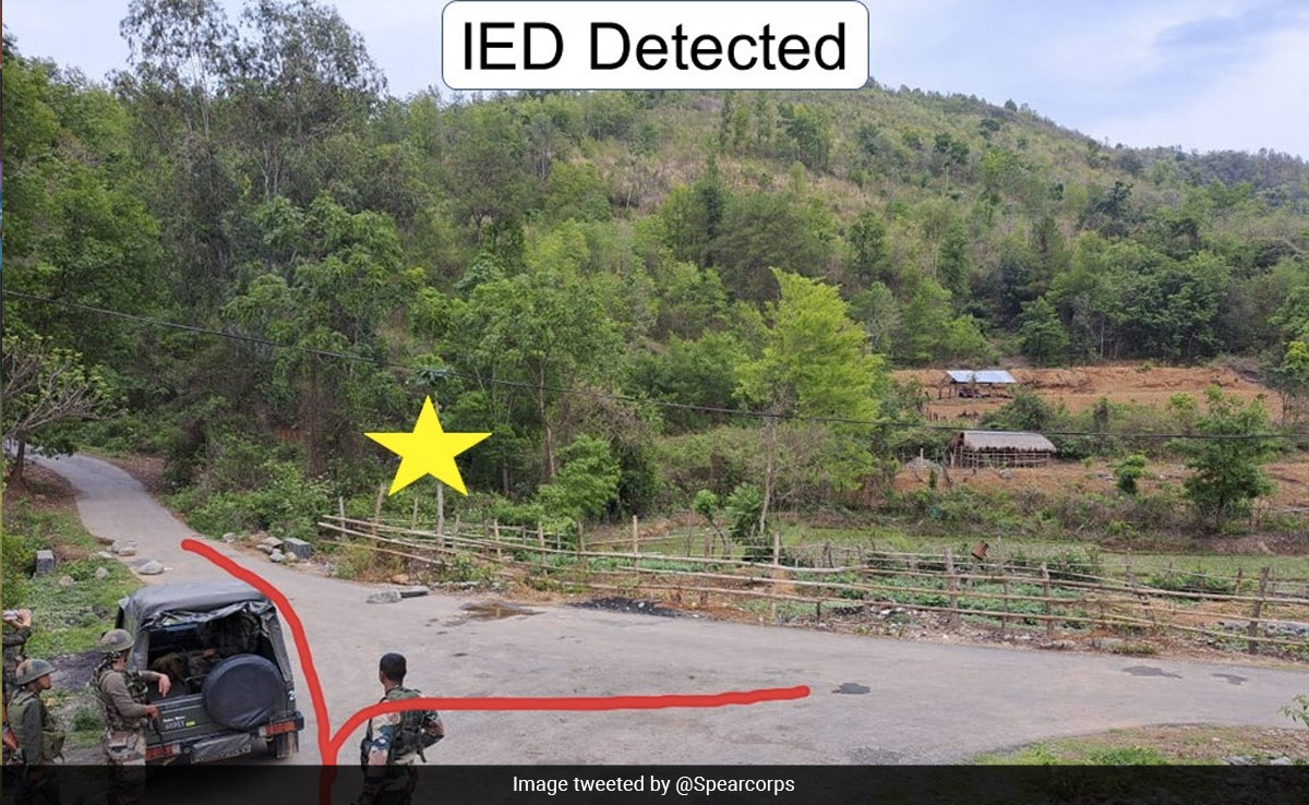 Army Patrol In Manipur Recover Explosives, Remote Firing Devices