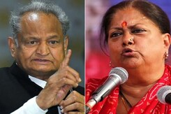BJP's Vasundhara Raje's Counter After Ashok Gehlot's Bombshell BJP's Vasundhara Raje's Counter After Ashok Gehlot's Bombshell