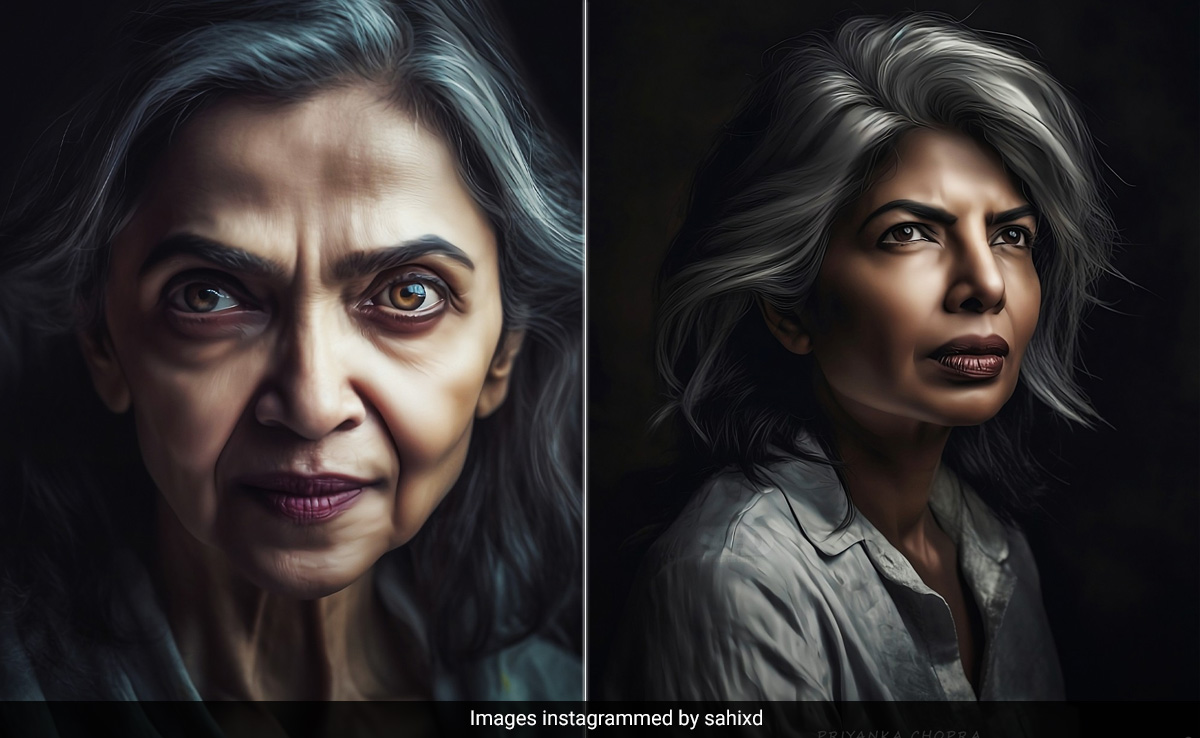 AI Artist Reimagines Deepika Padukone, Priyanka Chopra And Others As Old Women