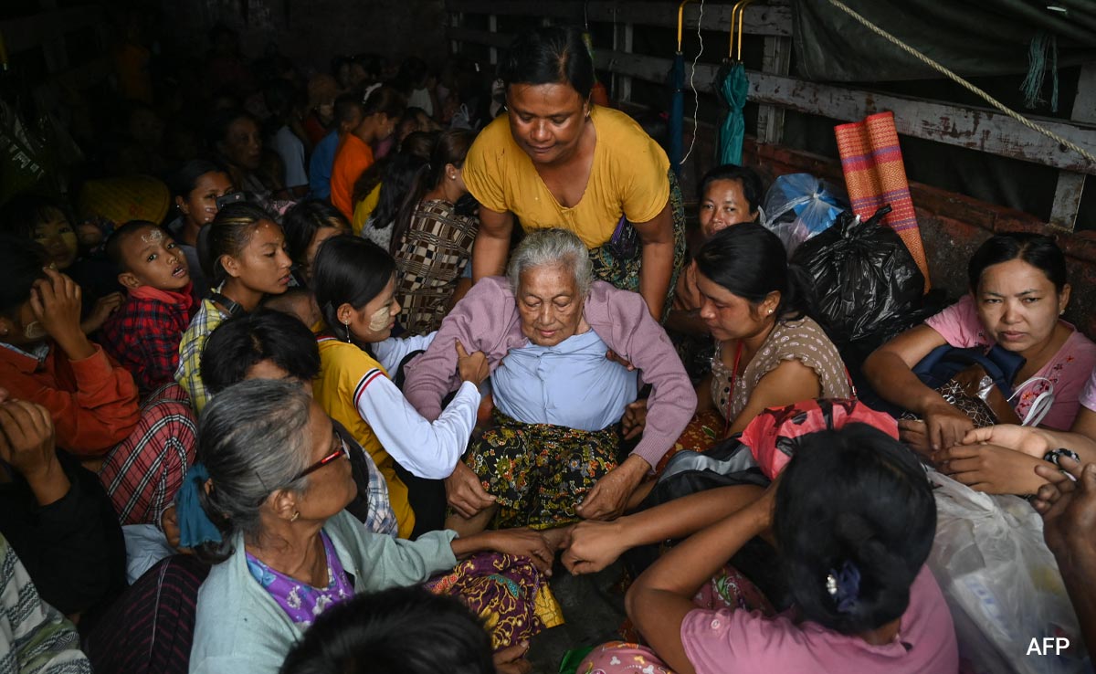 Myanmar Port City Cut Off In Cyclone Mocha Aftermath