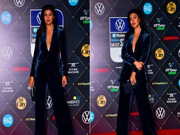 Sushmita Sen In A Blue Velvet Pantsuit Shows Us Who The Real Boss Around Truly Is Sushmita Sen In A Blue Velvet Pantsuit Shows Us Who The Real Boss Around Truly Is