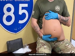 Couple Arrested In US After Using Fake Pregnancy Belly To Hide 1500 Grams Of Cocaine Couple Arrested In US After Using Fake Pregnancy Belly To Hide 1500 Grams Of Cocaine