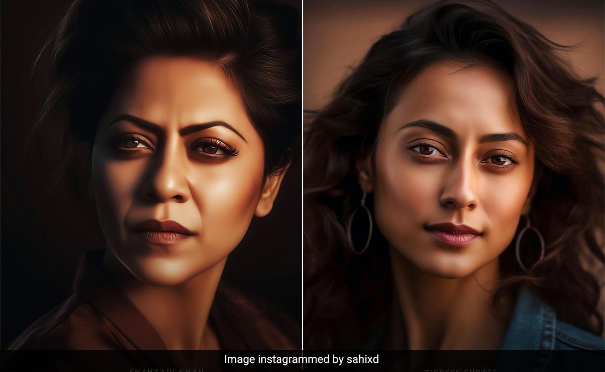 Artist Uses AI To Generate Gender-Swapped Images Of Indian Actors, Internet Reacts