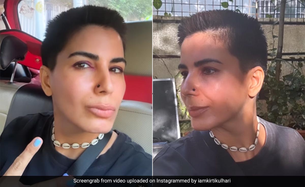 Kirti Kulhari Opts For A Daring Buzzcut Even Though "Long Hair Or At Least Shoulder Length Hair Is An Unsaid Mandate" In Bollywood