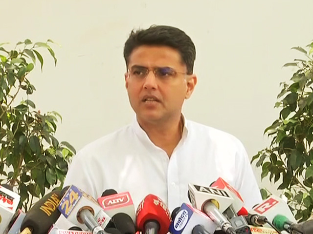 "Ashok Gehlot's Leader Seems To Be Vasundhara Raje": Sachin Pilot's Attack