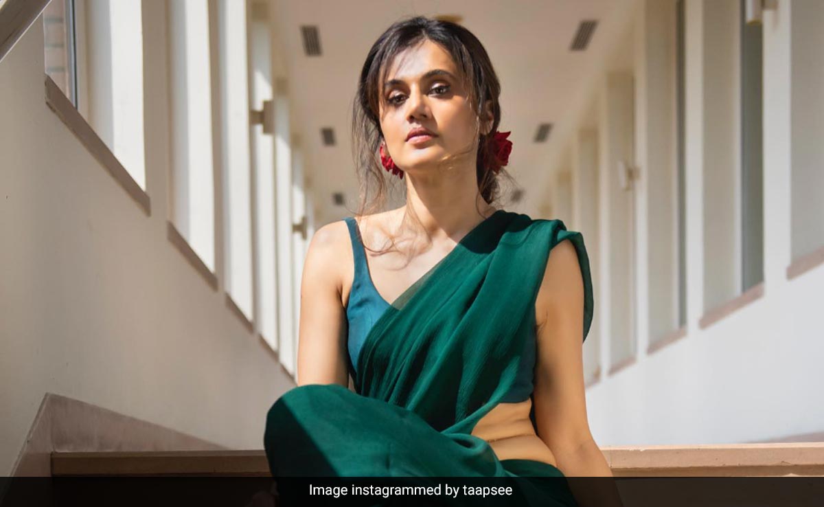 Taapsee Pannu Returns As Haseen Dillruba, This Time In An Envious Green Saree