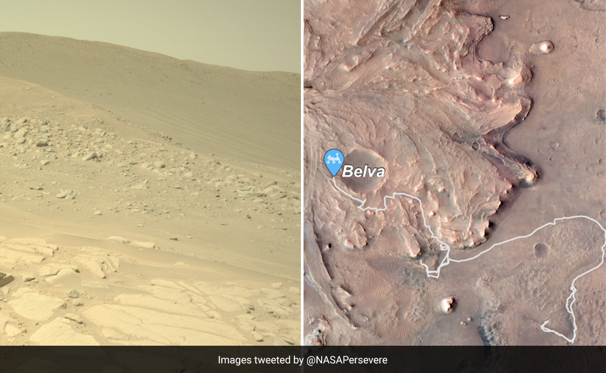 Video: NASA's Perseverance Rover Captures Stunning View Of Mars' Belva Crater
