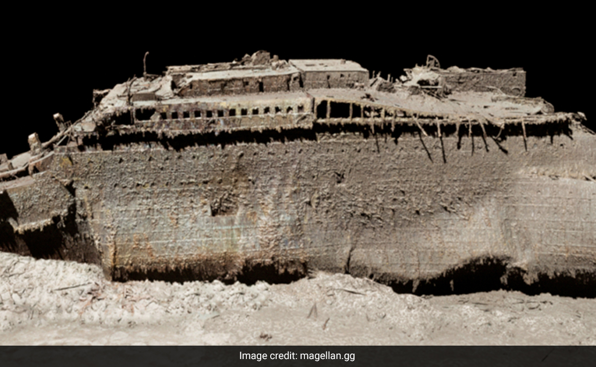 First Full-Sized 3D Scan Reveals Titanic's Untold Secrets