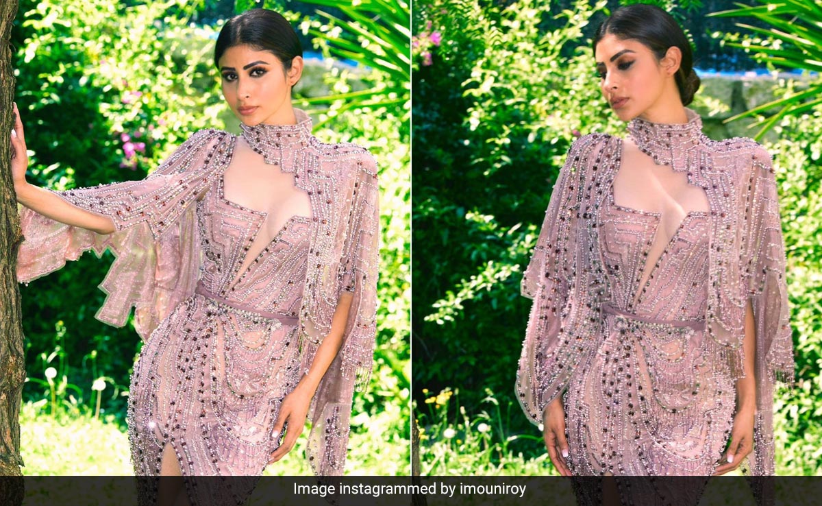 Mouni Roy Is A Picture Of Pink Pastel Perfection In An Enchanting Couture Gown