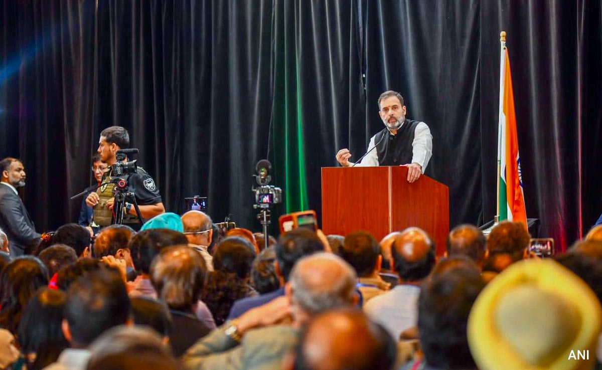 "BJP Can Be Defeated If...": Rahul Gandhi In US