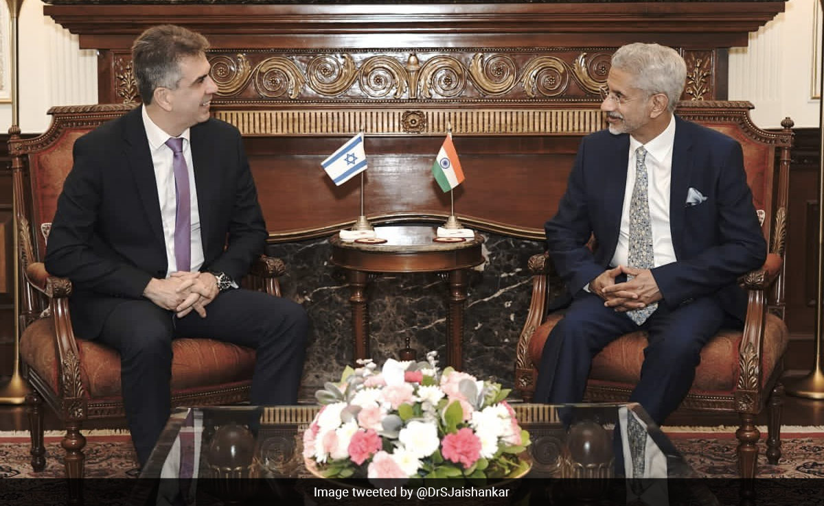 S Jaishankar Holds Bilateral Talks With Israel Foreign Minister