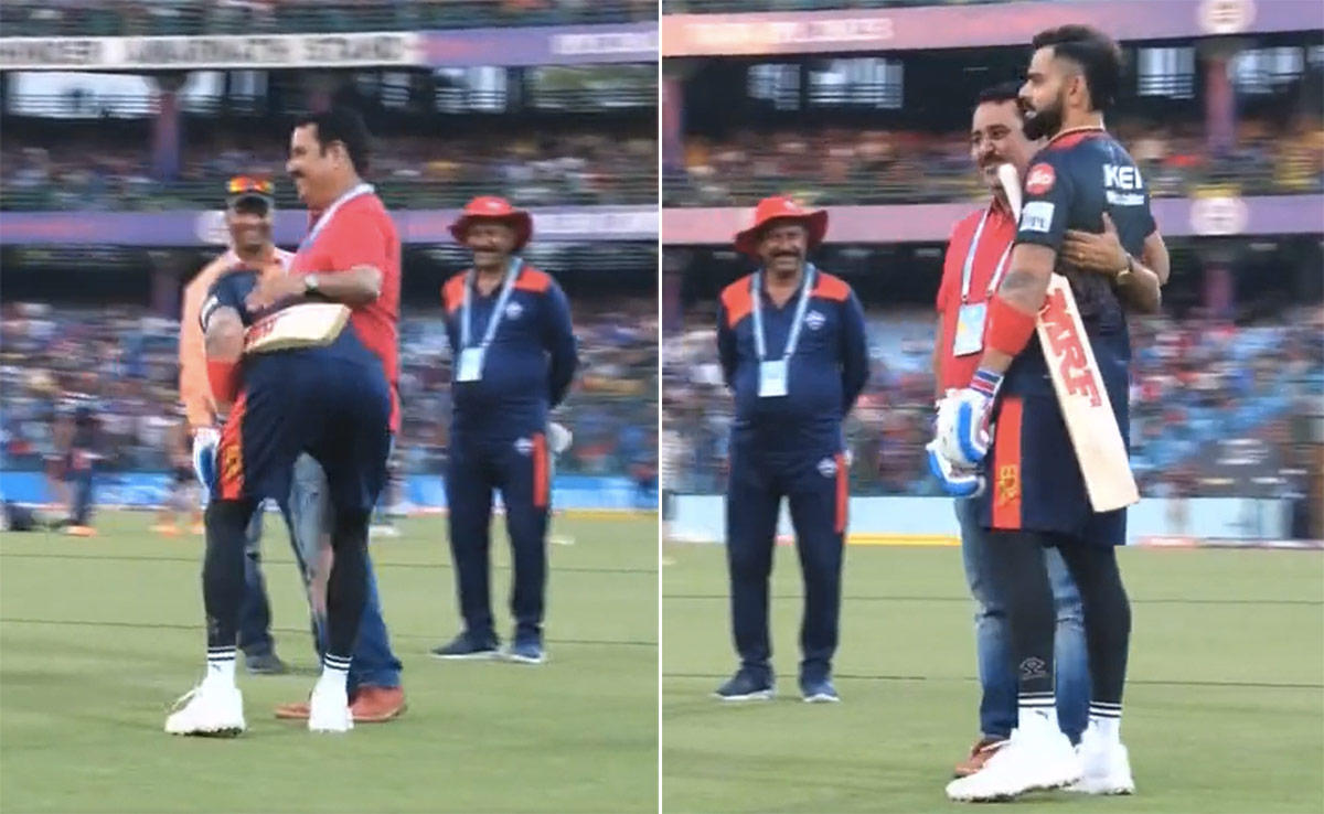 गुरु को देखते ही पैर छूने लगे कोहली, IAS ने कहा- कितने भी बड़े हो जाओ, बड़ों का सम्मान ना भूलना