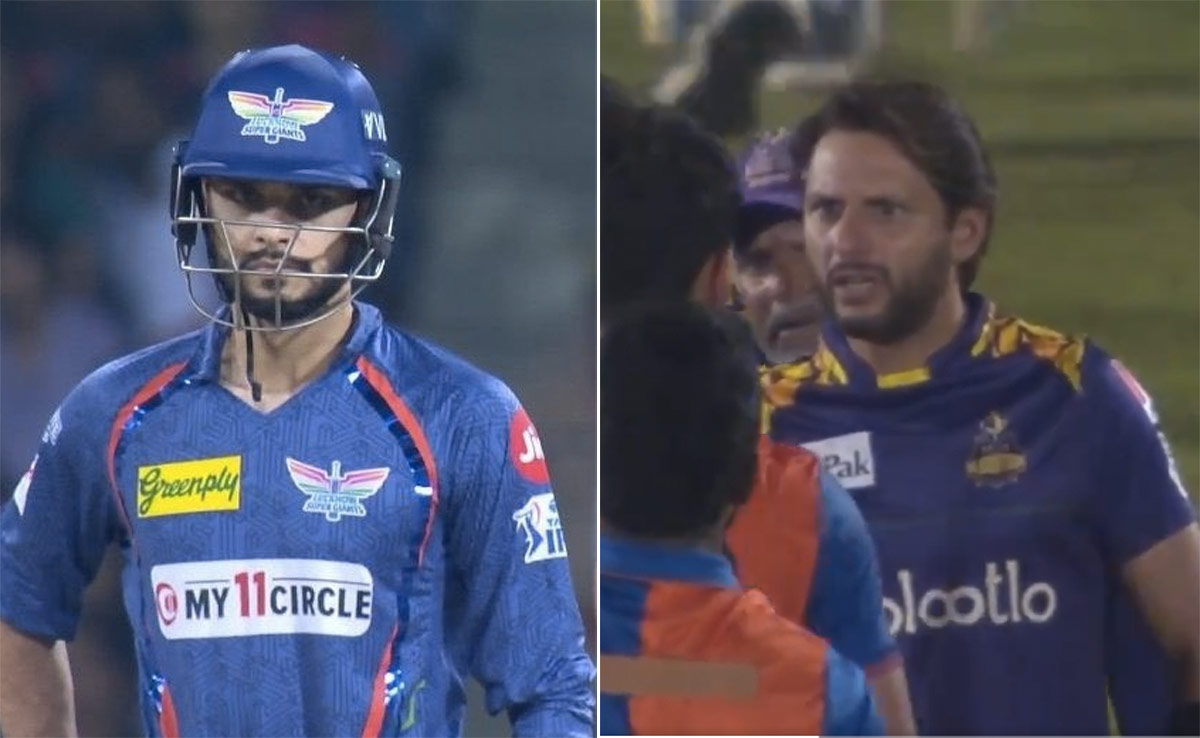 VIDEO: और जब आफरीदी से भिड़ गए नावेन-उल-हक, पाकिस्तान पूर्व कप्तान का पुराना ट्वीट हुआ वायरल VIDEO: और जब आफरीदी से भिड़ गए नावेन-उल-हक, पाकिस्तान पूर्व कप्तान का पुराना ट्वीट हुआ वायरल