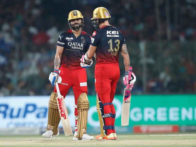 RR vs RCB Live Score, IPL 2023: Virat Kohli, Faf Du Plessis Give Good Start To RCB Against RR