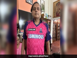 Shashi Tharoor Posts Thank You Tweet For Rajasthan Royals, Team Replies Using ChatGPT Shashi Tharoor Posts Thank You Tweet For Rajasthan Royals, Team Replies Using ChatGPT