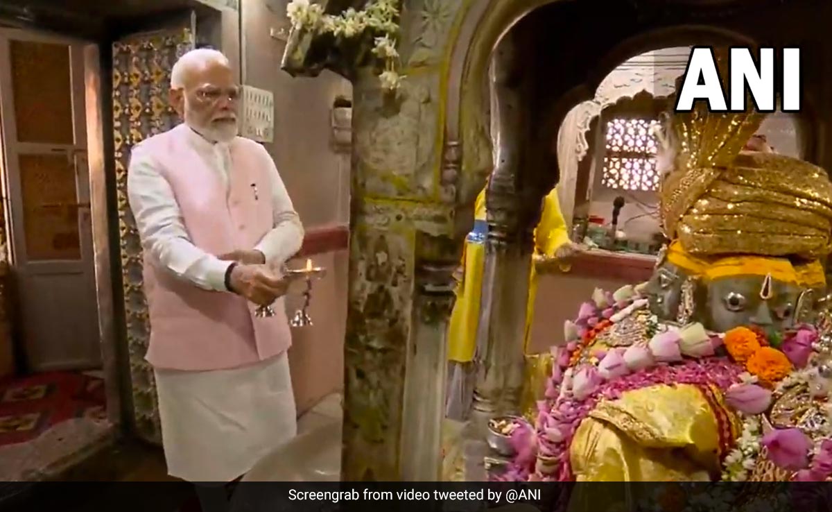 PM Modi Offers Prayers At Brahma Temple In Rajasthan's Ajmer