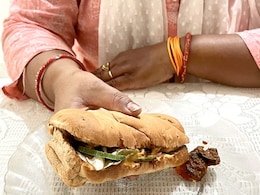 'Peak Indian Mom': Pic Of Mom Eating Subway Sandwich With <i> Achaar </i> Is Viral