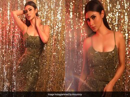 Mouni Roy's Embellished Olive Green Dress Is The Summer Party Outfit We Would Love To Own Mouni Roy's Embellished Olive Green Dress Is The Summer Party Outfit We Would Love To Own