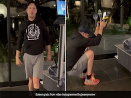 Jeremy Renner Posts Workout Video, Jokes He's Taking His ''New Body For A Test Drive'' Jeremy Renner Posts Workout Video, Jokes He's Taking His ''New Body For A Test Drive''