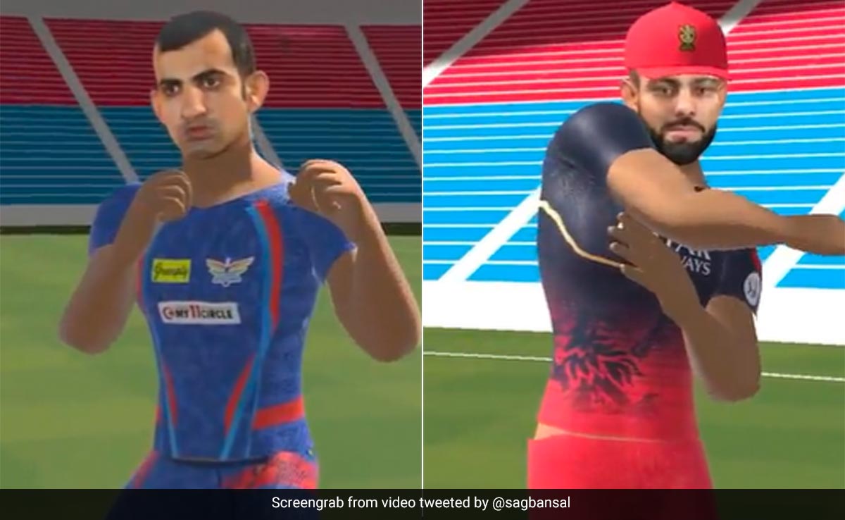 Watch: Coder Turns Virat Kohli-Gautam Gambhir Spat Into A Game, Internet Amused