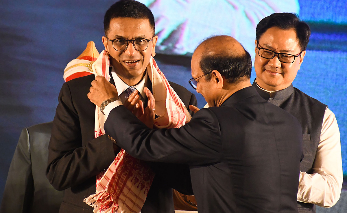 कानून मंत्री किरेन रिजिजू ने की CJI DY चंद्रचूड़ के इस फैसले की तारीफ, जानिए क्या था पूरा मामला Law Minister Kiren Rijiju praised this decision of CJI DY Chandrachud, know what was the whole matter