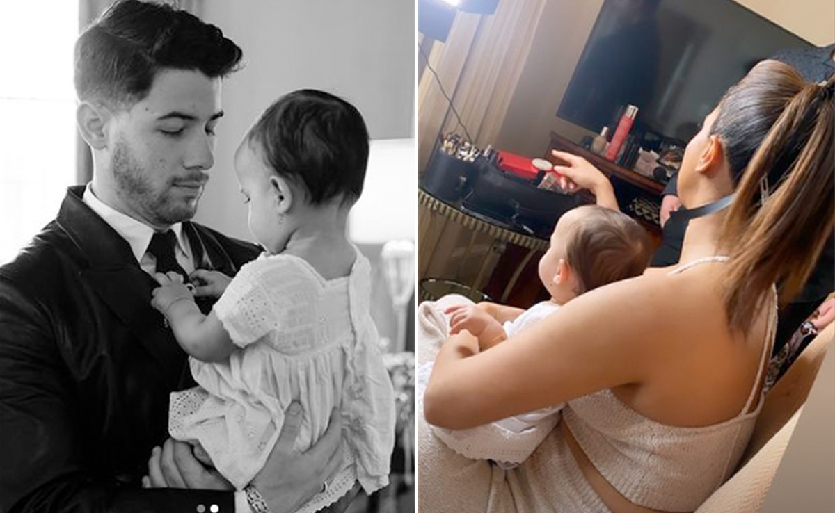 Malti Marie's "Met Glam With Mama" Priyanka Chopra And Dad Nick Jonas