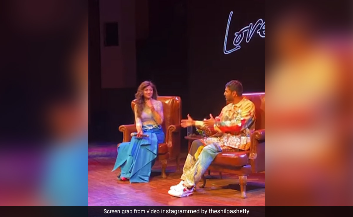"When 2 Shettys Get Together" - See Shilpa's Video With Jay